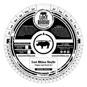 Lost Rhino Single 