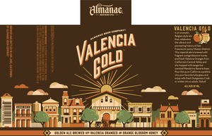 Almanac Beer Co. Valencia Gold