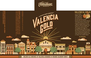 Almanac Beer Co. Valencia Gold February 2015