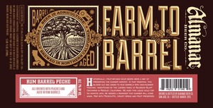 Almanac Beer Co. Rum Barrel Peche