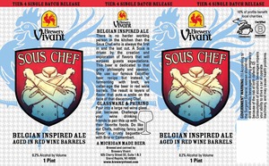 Brewery Vivant Sous Chef February 2015