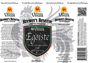 Brewery Vivant Egoiste