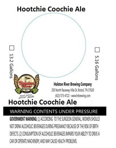 Hootchie Cootchie Ale February 2015