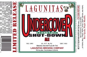 The Lagunitas Brewing Company Undercover Investigation Shut-down