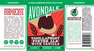 Avondale Brewing Co Vanillaphant March 2015