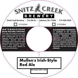 Mullen's Irish-style Red Ale March 2015