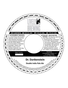 Lively Brewing Dr. Dankenstein