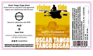 Rising Tide Brewing Company Otto Tango Tango Otto