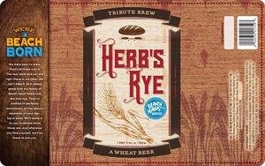 Beach Haus Brewery Herb's Rye