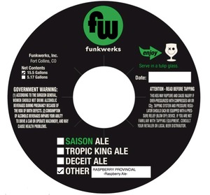 Funkwerks Raspberry Provincial March 2015