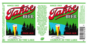 Tahoe Pale Ale March 2015