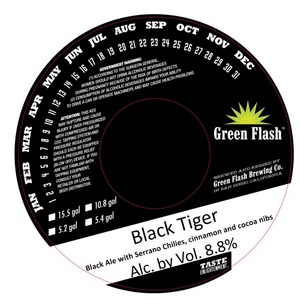 Green Flash Brewing Company Black Tiger