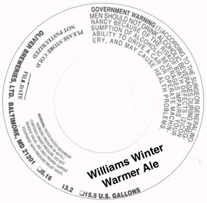 William's Winter Warmer 
