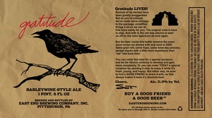 Gratitude Barleywine Style Ale 