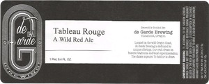De Garde Brewing Tableau Rouge