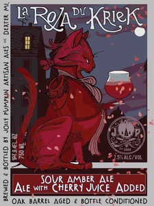 Jolly Pumpkin Artisan Ales Sour Amber Ale March 2015