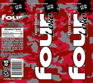 Four Loko Fruit Punch March 2015
