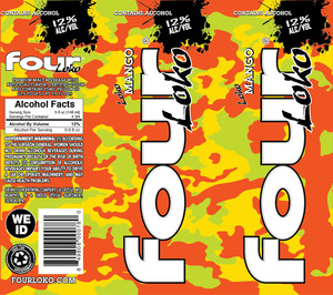 Four Loko Mango March 2015