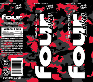 Four Loko Black Cherry March 2015