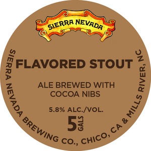 Sierra Nevada Flavored Stout March 2015