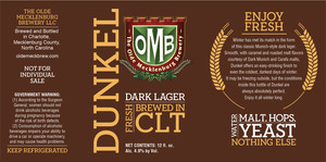 The Olde Mecklenburg Brewery, LLC 