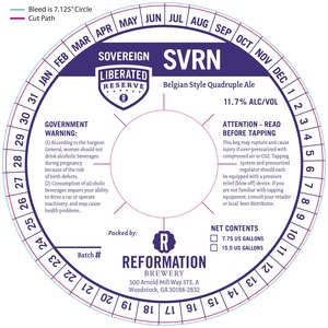 Reformation Brewery Sovereign