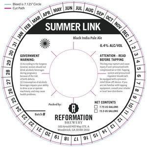 Reformation Brewery Summer Link