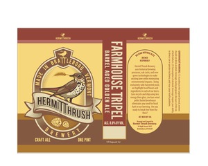 Hermit Thrush Brewery Farmhouse Tripel March 2015
