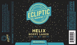 Helix Hoppy Lager March 2015