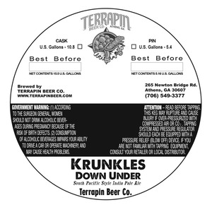 Terrapin Krunkles Down Under March 2015