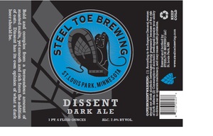 Steel Toe Brewing Dissent Dark Ale