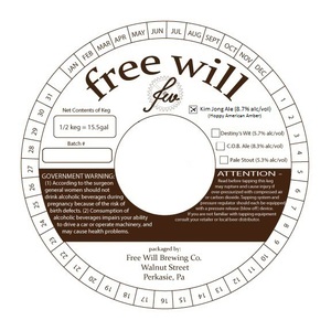 Free Will Kim Jong Ale