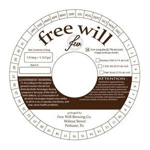 Free Will Kim Jong Ale