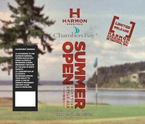 Harmon Brewing Co Summer Open Scottish