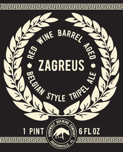 Aardwolf Brewing Company Red Wine Barrel Aged Zagreus