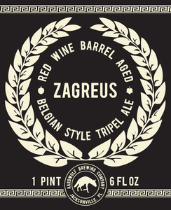 Aardwolf Brewing Company Red Wine Barrel Aged Zagreus March 2015