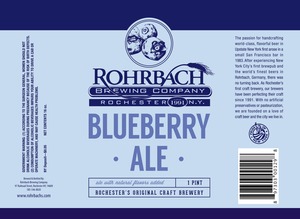 Rohrbach Blueberry Ale