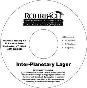 Rohrbach Inter-planetary Lager
