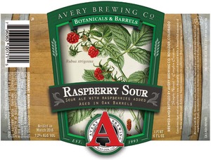 Avery Brewing Company Raspberry Sour
