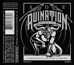 Stone Ruination Double IPA March 2015