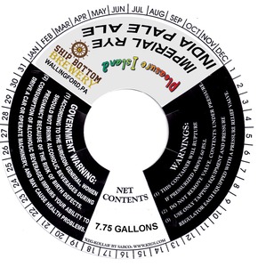 Ship Bottom Brewery Pleasure Island Imperial Rye March 2015