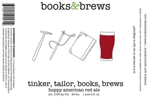 Books & Brews Tinker, Tailor, Books, Brews