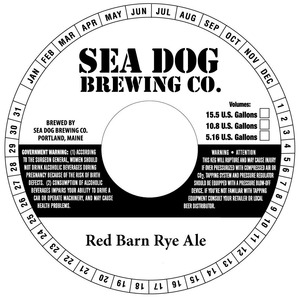 Sea Dog Brewing Co. Red Barn Rye