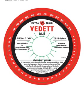 Vedett Extra Blond March 2015