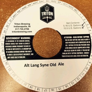 Triton Brewing Alt Lang Syne