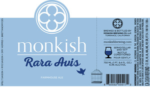 Monkish Brewing Co. Rara Avis