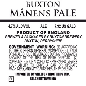 Buxton Brewery Manens Pale March 2015