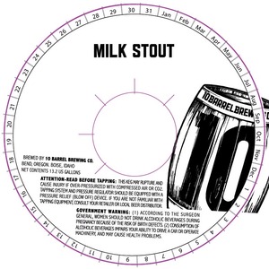 10 Barrel Brewing Co. Milk March 2015