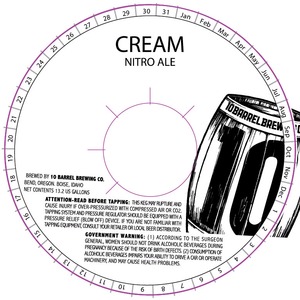 10 Barrel Brewing Co. Cream Nitro March 2015