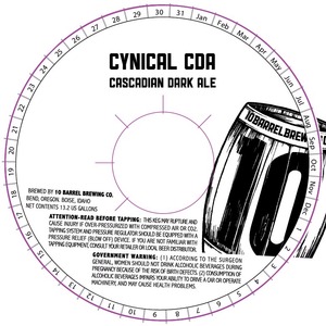 10 Barrel Brewing Co. Cynical Cda